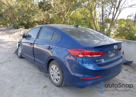 2017 Hyundai Elantra Se from USA, damaged, VIN 5NPD74LFXHH201665